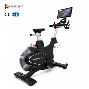 จักรยานปั่นออกกำลังกายแบบแม่เหล็ก Hyrox Cardio Training พร้อมหน้าจอ LED สำหรับใช้ในร่ม เหมาะสำหรับฟิตเนสคลับ - Product Image 4
