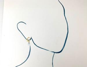 Boho Style classique boucles d'oreilles bijoux pour femmes bijoux en argent 925 argent Sterling bleu topaze pierres précieuses boucles d'oreilles faites à la main cadeau - Product Image 2