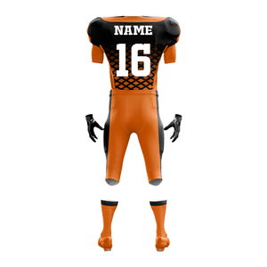 2025 New Arrival Highest Quality Top Selling Customized Adult American Football Uniform <b>Make</b> <b>Your</b> <b>Own</b> Soccer Wear Sublimation - Product Image 3