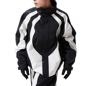 Nouvelle veste en nylon élasthanne personnalisée pour l'entraînement Veste coupe-vent de sports de plein air pour hommes - Product Image 5