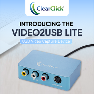 Video2USB (Lite Edition) Audio Video Capture & Live Streaming Device Input AV, RCA, S-Video (VCR, VHS, Camcorder, Video8, - Product Image 4