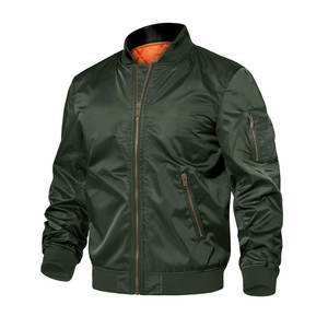 Chaqueta Bomber Clásica con Logotipo Personalizado, Marca Privada, Nuevo Diseño, Ropa al por Mayor - Product Image 1