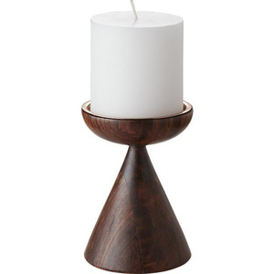 Nuevos Portavelas Modernos de Lujo Hechos a Mano con Madera de Mango Natural, Decoración para Bodas, Portavelas para Hogar y Oficina - Product Image 3