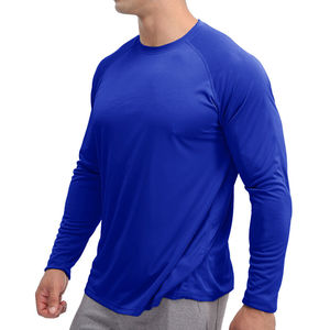 T-shirts avec logo personnalisé imprimé en gros t-shirts unisexes élégants t-shirts personnalisés bleu royal sublimation - Product Image 4