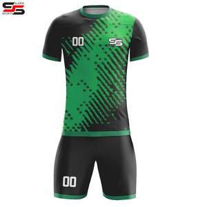Camiseta de fútbol 2025-2026, venta al por mayor, uniformes de fútbol de alta calidad con logotipo personalizado, conjunto de fútbol para hombres, ropa deportiva de entrenamiento transpirable - Product Image 3