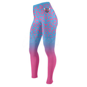 Leggings de yoga élastiques taille haute respirants et extensibles pour l'entraînement et l'usure quotidienne Motif solide Longueur au genou - Product Image 2