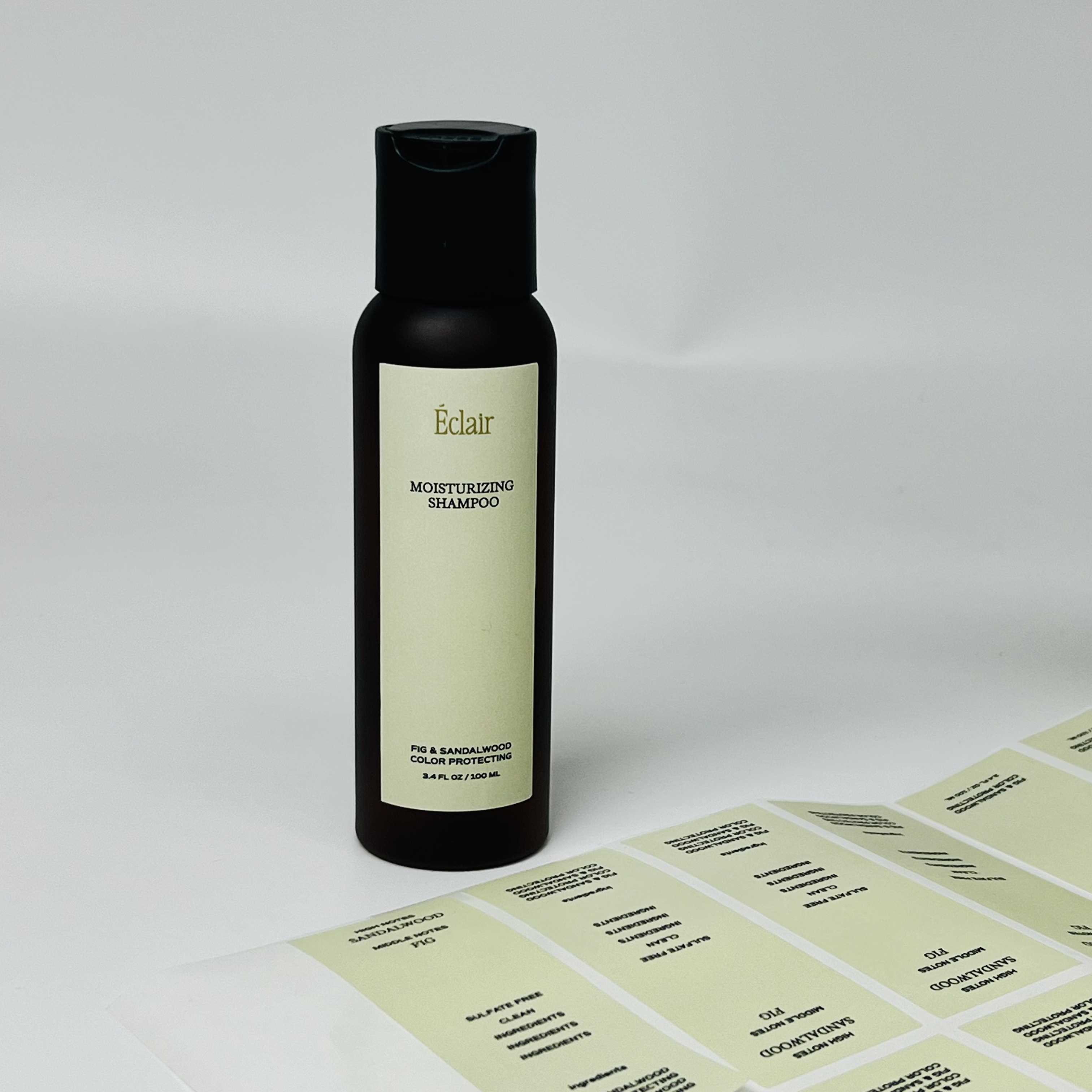 Factory Price Custom Eco-friendly Self Adhesive CMYK Matte Lamination Vinyl Digital Printing Cosmetic Labels for Plastic Bottles
