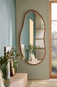 Thiết kế mới thiết kế cổ điển Khung gương tường bằng gỗ với gỗ tự nhiên cao cấp và quyến rũ cổ cho nội thất tinh xảo - Product Image 3