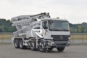 Camion malaxeur à béton Mercedes-Benz Actros 8x4 Diesel Blanc Système entièrement hydraulique Haute efficacité Faible entretien 11946 cm - Product Image 3