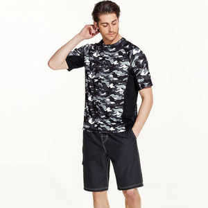 Camiseta Deportiva de Manga Corta para Hombre, Diseño Nuevo, Color Personalizado con Tu Propio Logotipo, Ropa para Correr - Product Image 4