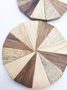Sous-verre en bois de luxe vintage à prix raisonnable utilisé dans la cuisine meilleure qualité - Product Image 4