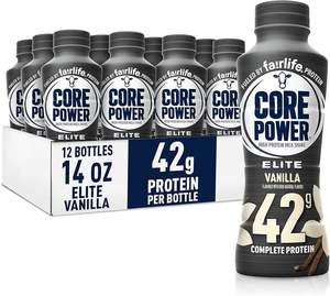 Great Taste Fairelife Core Power Elite Complete Proteine en 42g - Nombreuses saveurs et tailles disponibles en packs de 12 bouteilles - Product Image 2