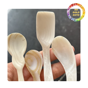 La cuillère en nacre naturelle conserve la saveur délicate du caviar pur et authentique | Différentes formes et tailles | Origine vietnamienne - Product Image 6