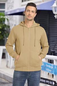Jersey de mezcla de algodón de talla grande para hombre, sudadera de lana con capucha de gran tamaño con logotipo bordado, conceptos básicos personalizables - Product Image 4