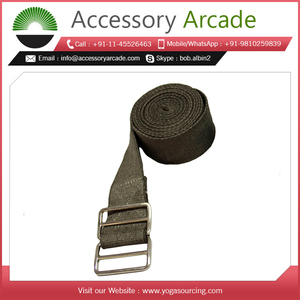 Ceinture de sangle d'entraînement en coton réglable avec logo personnalisé de la meilleure qualité pour Yoga Gym Fitness-Prix du marché - Product Image 2
