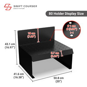 ชั้นวางเครื่องมือสำหรับวางบนเคาน์เตอร์ ทำจากโลหะและอะคริลิก ประกอบสำเร็จพร้อมชุดไขควง - Product Image 2