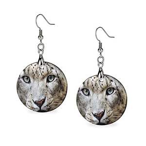 Design imprimé en bois d'acacia, vente en gros, à la mode, vêtements de fête, pris en charge pour toutes les saisons, ensemble de boucles d'oreilles faites par l'homme - Product Image 1