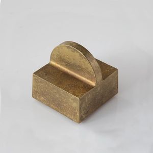 Sobremesa Metal Latón Papel antiguo Peso Escritorio Oficina Usado Decoración para el hogar Superventas Peso de metal - Product Image 5