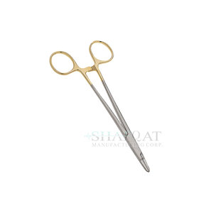 Soporte de aguja profesional Mayo Hegar fuente de alimentación Manual de acero inoxidable alemán antideslizante base dentada instrumentos quirúrgicos - Product Image 6