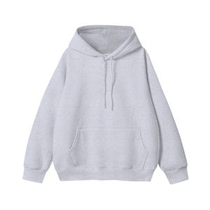Sweat à capuche 450GSM en gros, 100% coton, polaire chaud, broderie laser, impression DTF, nouvelle arrivée, sweat à capuche surdimensionné avec cordon - Product Image 2