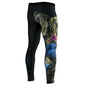 Tout nouveau pantalon d'entraînement de conception originale Bjj Spats collants de course pantalon hommes Compression pantalon de course - Product Image 4