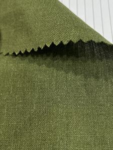 Vietnam vente en gros 100% tissu en lin haut de gamme respectueux de l'environnement tissé pour la santé organique canapé chemise teint naturellement - Product Image 5