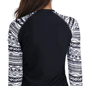 Prix raisonnables, respirant, manches longues, rashguard pour femmes, écologique, séchage rapide, antibactérien, vente en gros, commandes en gros - Product Image 5