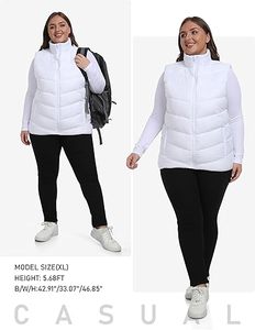Factory Direct Sale Best Selling Men's Winter Casual Zipper Puffer Vest High Quality Breathable Customized 100% Polyester - Product Image 6