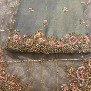 Trajes indios y paquistaníes sin costuras bordados a mano de diseñador de alta calidad para adultos Casual y Festival/vestido de fiesta - Product Image 1