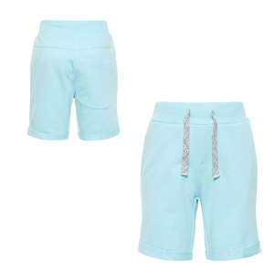 ODM haute qualité hommes court avec multi-poches cordon dernière mode Shorts 100% coton décontracté uni bleu ciel court - Product Image 3