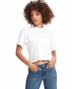 <b>Top</b> Trending Women Crop <b>Top</b> T Shirt Plus Size Street Casual Fashion Loose Fit Breathable Crop <b>Top</b> T Shirts For Women - Product Image 4