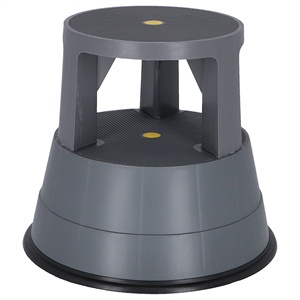 Sgabello rotondo WELL HOME up grigio scuro - Product Image 3
