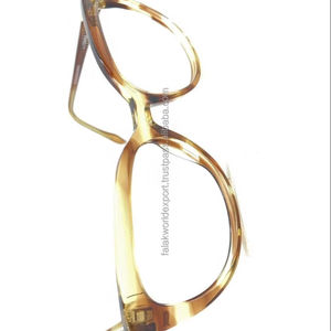 Montures de lunettes de style classique fait à la main en corne de yak naturel véritable-corne de yak naturel-hommes-femmes par Falak World Export - Product Image 2