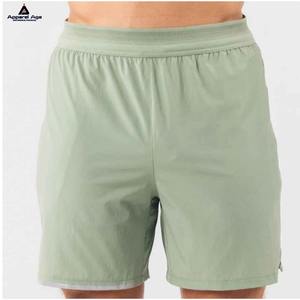 Haute Qualité Streetwear 100% Coton Polaire Logo Personnalisé Hommes Gym Shorts Workout Sports French Terry Running Hommes Sweat Shorts - Product Image 2