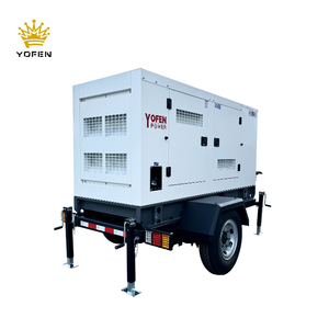 20kW Trailer loại máy phát điện điện im lặng di động máy phát điện diesel nước hệ thống làm mát 30Kw 40kw 50kw Máy phát điện di động thiết lập - Product Image 1