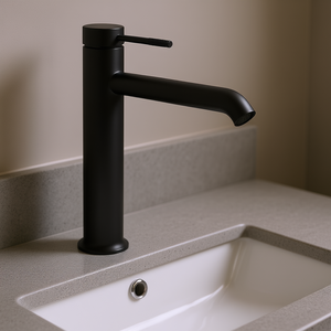 Mitigeur de lavabo à bec haut RIVIERA noir satiné SCARUB1196NE pour robinets à bec haut Idro Bric - Product Image 3