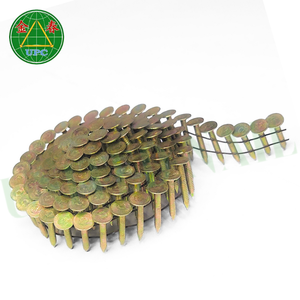 Clous de toiture en bobine de 1 à 1/4 "X 0.120 à prix compétitif 7200 pièces tige annulaire en acier et tête à carreaux/plate pour les projets de toiture - Product Image 5