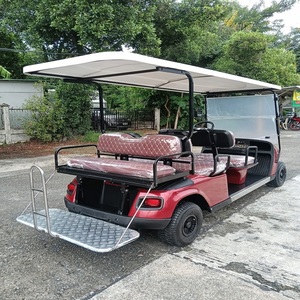 Phoude OM1234777 Electric Road Utility Carrito de golf de 4 plazas con batería de litio - Product Image 3