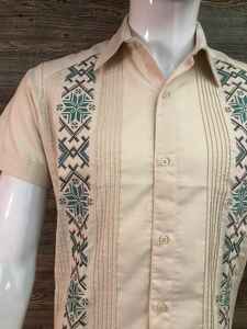 Camisa Guayabera de Lino y Algodón Transpirable con Bordado de Manga Corta para Hombre, Talla Grande, Verano, Oferta de Shinesia - Product Image 2