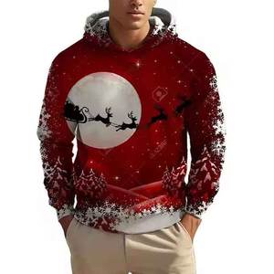 Sudadera con capucha de fabricante de ropa para hombre, sudaderas con capucha de mezcla de algodón básicas de manga larga transpirables con logotipo personalizado para hombre - Product Image 2