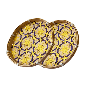 PRODUCTO SUPERIOR Descubra la versatilidad de la bandeja de bambú: desde el desayuno en la cama hasta la decoración elegante - Product Image 1