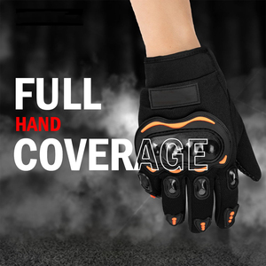 Fabricant de gants de course pour moto OEM |   Gants d'équitation en cuir avec logo personnalisé |   Fournisseur en gros de gants de moto de protection - Product Image 3