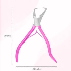 Stainless Steel Hair <b>Extension</b> Pliers For <b>Micro</b> Link Hair <b>Extension</b> Application And Removal Salon Use Hair <b>Extension</b> Pliers - Product Image 4