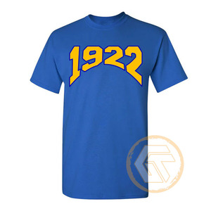 Camiseta de Sororidad Sigma Gamma Rho de GREEK TREASURES al por Mayor, 100% Algodón Jersey, Cuello Redondo, Bordada, Transpirable para Verano - Product Image 6