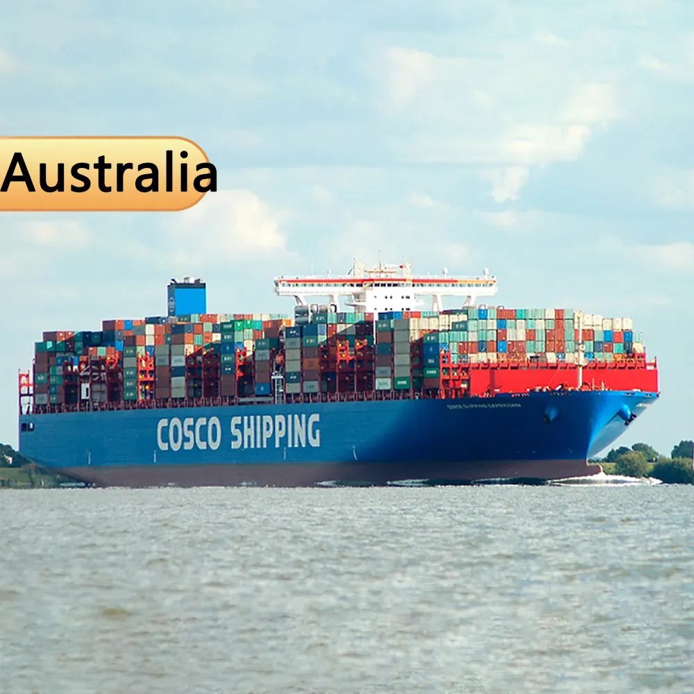 Цена услуг lcl 40ft агент Морской экспедитор доставка контейнер из Китая в Австралию контейнер по морю