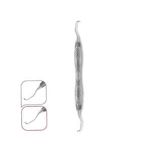 Curetas Manuales Hu-Friedy Más Vendidas, Acero Inoxidable de Primera Calidad, Certificación CE Clase II, Instrumentos Quirúrgicos Dentales - Product Image 1