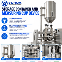 Machine d'emballage automatique YH haute vitesse multi-lignes pour sachets de sucre en bâtonnets, idéale pour le sucre blanc en granulés