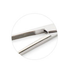 Bainbridge คีมสเตนเลสโค้ง7 1/4นิ้วเครื่องมือผ่าตัดทางการแพทย์สัตวแพทย์เครื่องมือจัดการเนื้อเยื่อใช้งานทั่วไป - Product Image 4