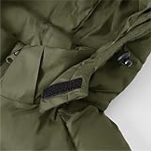 New 2026 Best Quality Plus Size Men Puffer <b>Jacket</b> Winter Unisex Custom High Quality <b>Canvas</b> Stand Collar High Street Style Front - Product Image 3
