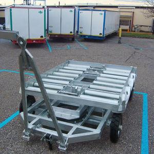 Airport Aviation Container Dolly Trailer for <b>Aircraft</b> Baggage From the Special Transportation Category For Import - Product Image 3